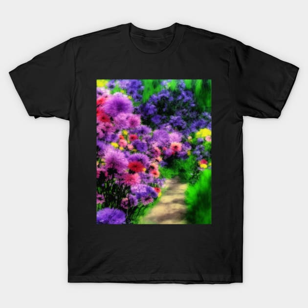 A floral world, nature in bloom T-Shirt by Marcel1966